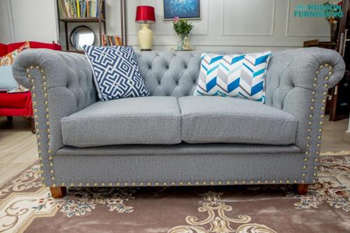 Grey chester 2 seater